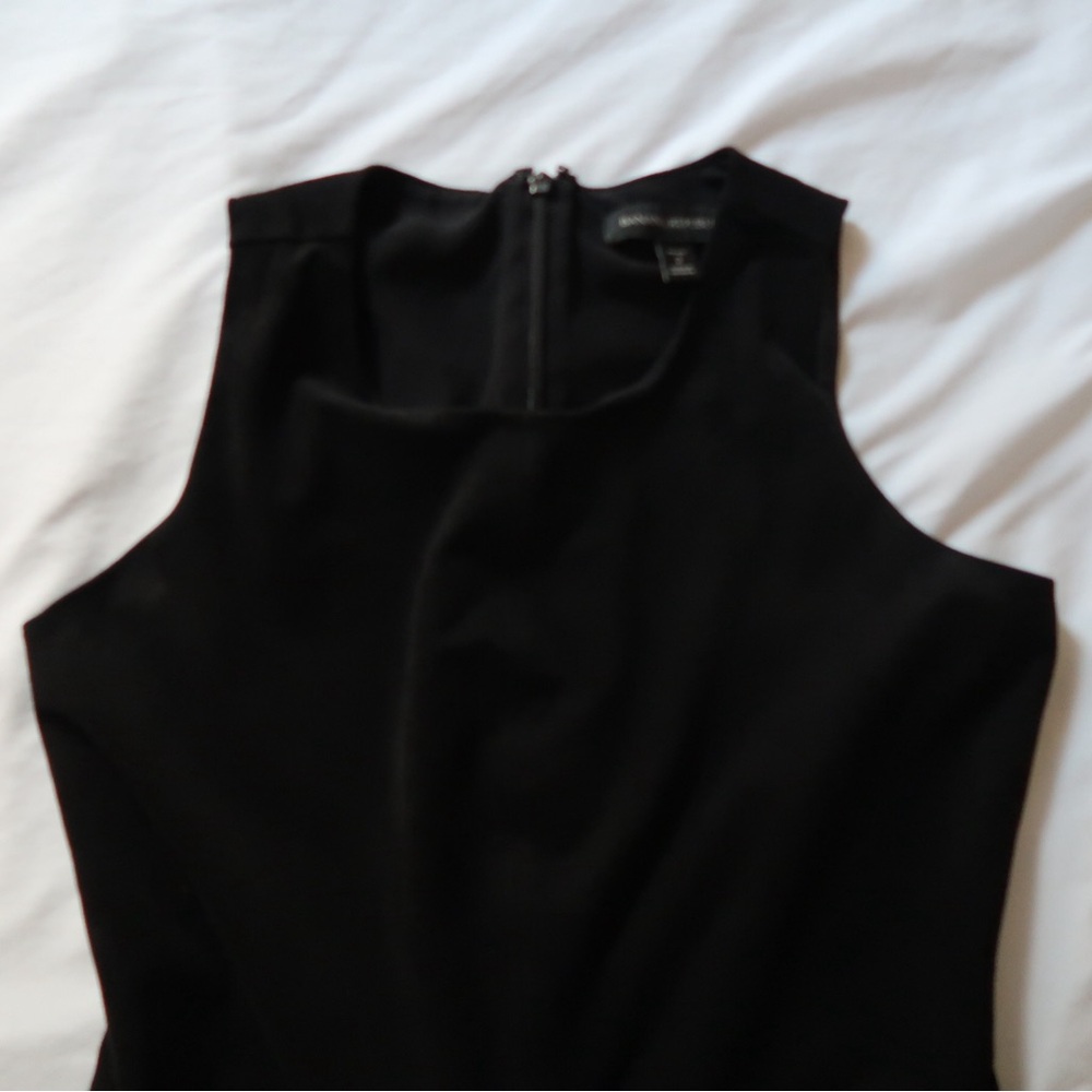 Banana Republic Suede Black Jumpsuit - Picture 2 of 5